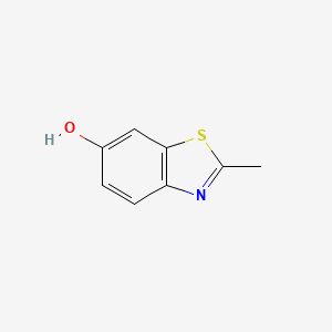 molecular formula C8H7NOS B1300017 2-Methyl-1,3-benzothiazol-6-ol CAS No. 68867-18-5