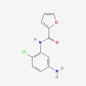 N-(5-amino-2-chlorophenyl)furan-2-carboxamide
