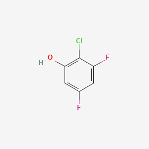 molecular formula C6H3ClF2O B1300040 2-Chloro-3,5-difluorophenol CAS No. 206986-81-4