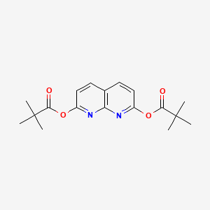 1,8-Naphthyridine-2,7-diyl bis(2,2-dimethylpropanoate)