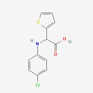 (4-Chloro-phenylamino)-thiophen-2-yl-acetic acid