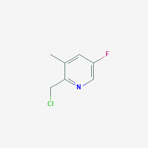 2-(Chloromethyl)-5-fluoro-3-methylpyridine