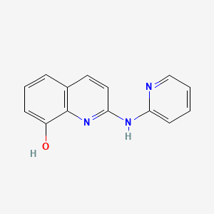 2-(Pyridin-2-ylamino)quinolin-8-ol