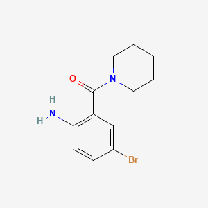 (2-Amino-5-bromophenyl)(piperidin-1-yl)methanone