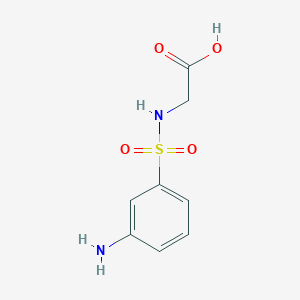 (3-Amino-benzenesulfonylamino)-acetic acid