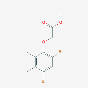 Methyl 2-(4,6-dibromo-2,3-dimethylphenoxy)acetate