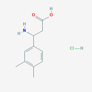 3-Amino-3-(3,4-dimethylphenyl)propanoicacidhydrochloride