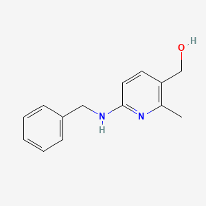 (6-(Benzylamino)-2-methylpyridin-3-yl)methanol