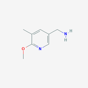 (6-Methoxy-5-methylpyridin-3-yl)methanamine