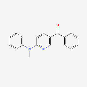 (6-(Methyl(phenyl)amino)pyridin-3-yl)(phenyl)methanone