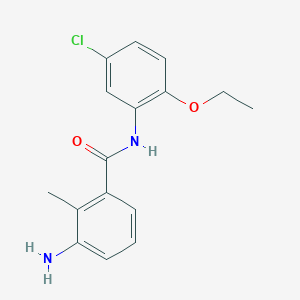 3-amino-N-(5-chloro-2-ethoxyphenyl)-2-methylbenzamide