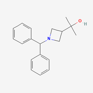 2-[1-(Diphenylmethyl)azetidin-3-yl]propan-2-ol