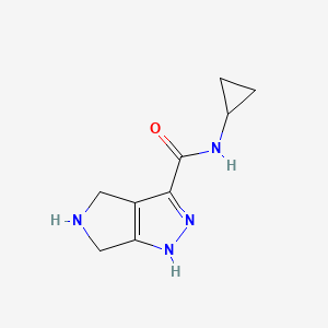 N-Cyclopropyl-2,4,5,6-tetrahydropyrrolo[3,4-c]pyrazole-3-carboxamide