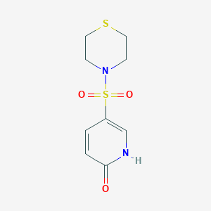 5-(Thiomorpholinosulfonyl)pyridin-2(1H)-one