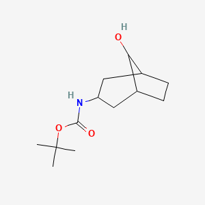 tert-butyl N-{8-hydroxybicyclo[3.2.1]octan-3-yl}carbamate