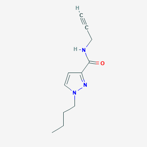 1-Butyl-N-(prop-2-yn-1-yl)-1H-pyrazole-3-carboxamide