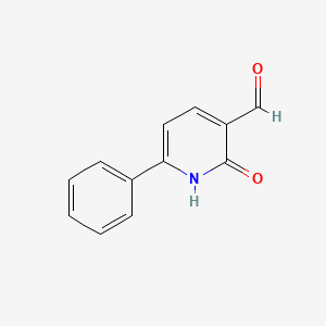 2-Oxo-6-phenyl-1,2-dihydropyridine-3-carbaldehyde