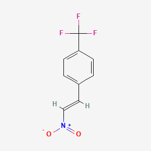 molecular formula C9H6F3NO2 B1300131 1-(2-Nitrovinyl)-4-(trifluoromethyl)benzene CAS No. 99696-01-2