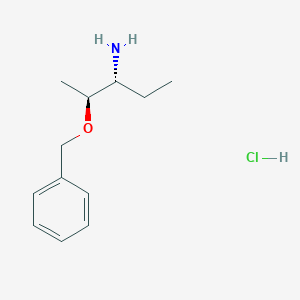 (1R,2S)-2-Benzyloxy-1-ethylpropylamine hydrochloride