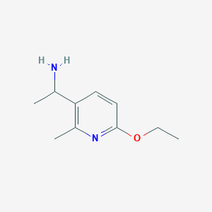 1-(6-Ethoxy-2-methylpyridin-3-yl)ethanamine