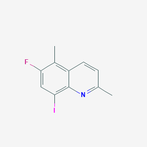 6-Fluoro-8-iodo-2,5-dimethylquinoline