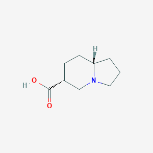 (6R,8AR)-octahydroindolizine-6-carboxylic acid