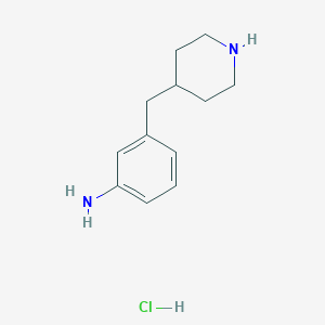 3-(Piperidin-4-ylmethyl)aniline hydrochloride