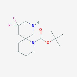 tert-Butyl10,10-difluoro-1,8-diazaspiro[5.5]undecane-1-carboxylate