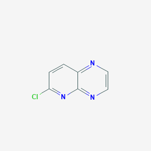 molecular formula C7H4ClN3 B1300161 6-氯吡啶并[2,3-b]吡嗪 CAS No. 68236-03-3