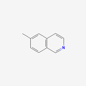 molecular formula C10H9N B1300163 6-Methylisoquinoline CAS No. 42398-73-2