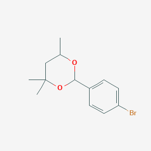 2-(4-Bromophenyl)-4,4,6-trimethyl-1,3-dioxane