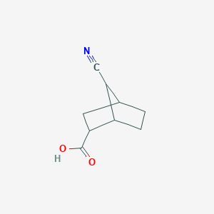 7-Cyanobicyclo[2.2.1]heptane-2-carboxylic acid