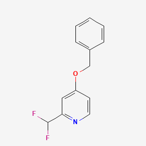 4-(Benzyloxy)-2-(difluoromethyl)pyridine