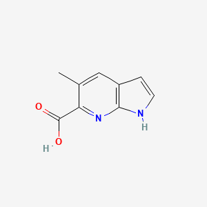 5-methyl-1H-pyrrolo[2,3-b]pyridine-6-carboxylic acid