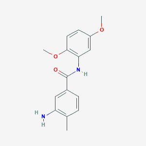 3-Amino-N-(2,5-dimethoxyphenyl)-4-methylbenzamide