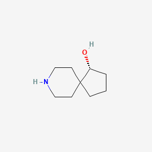 molecular formula C9H17NO B13001867 (R)-8-Azaspiro[4.5]decan-1-ol 