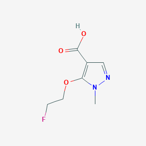 5-(2-Fluoroethoxy)-1-methyl-1H-pyrazole-4-carboxylic acid