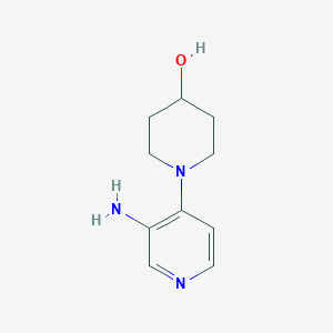 1-(3-Aminopyridin-4-yl)piperidin-4-ol