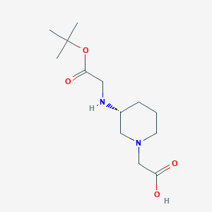 (R)-2-(3-((2-(tert-Butoxy)-2-oxoethyl)amino)piperidin-1-yl)aceticacid