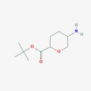 tert-Butyl 5-aminotetrahydro-2H-pyran-2-carboxylate