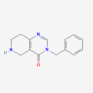 3-Benzyl-5,6,7,8-tetrahydropyrido[4,3-d]pyrimidin-4(3H)-one