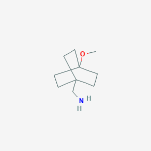 {4-Methoxybicyclo[2.2.2]octan-1-yl}methanamine