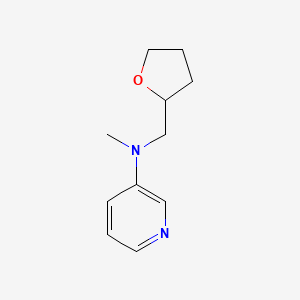 N-Methyl-N-((tetrahydrofuran-2-yl)methyl)pyridin-3-amine