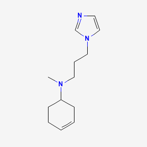 N-(3-(1H-Imidazol-1-yl)propyl)-N-methylcyclohex-3-enamine