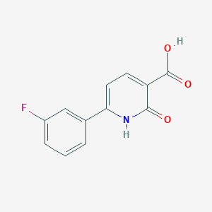 6-(3-Fluorophenyl)-2-oxo-1,2-dihydropyridine-3-carboxylic acid