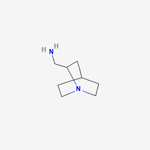 {1-Azabicyclo[2.2.2]octan-2-yl}methanamine