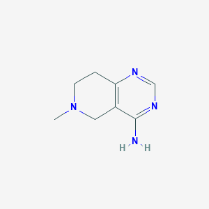 6-Methyl-5,6,7,8-tetrahydropyrido[4,3-d]pyrimidin-4-amine