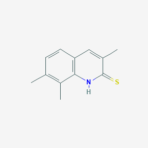 3,7,8-Trimethylquinoline-2-thiol