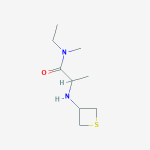 N-Ethyl-N-methyl-2-(thietan-3-ylamino)propanamide