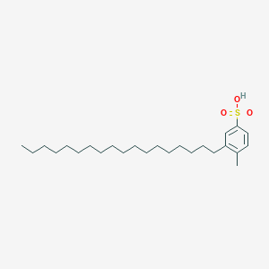 Benzenesulfonic acid, methyloctadecyl-